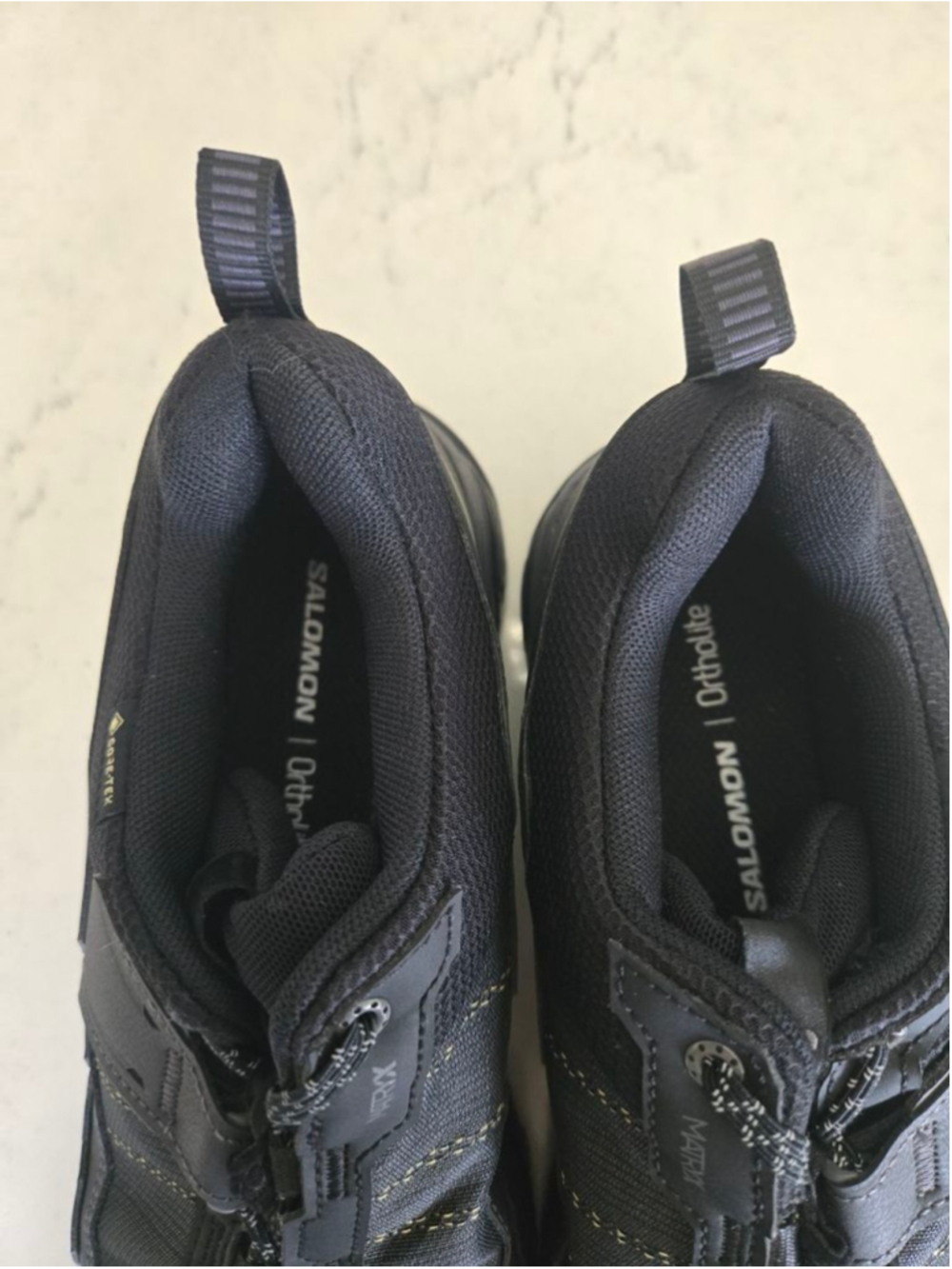Salomon X Ultra 5 GTX Gore-Tex Hiking Shoes US 9 Black Gray Waterproof Trail - Picture 11 of 11
